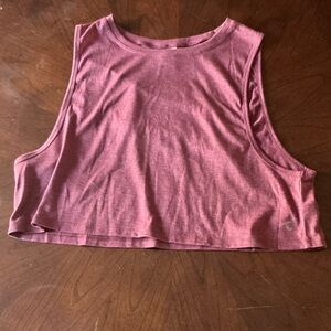 Balance Collection Mauve Sleeveless Crop Top